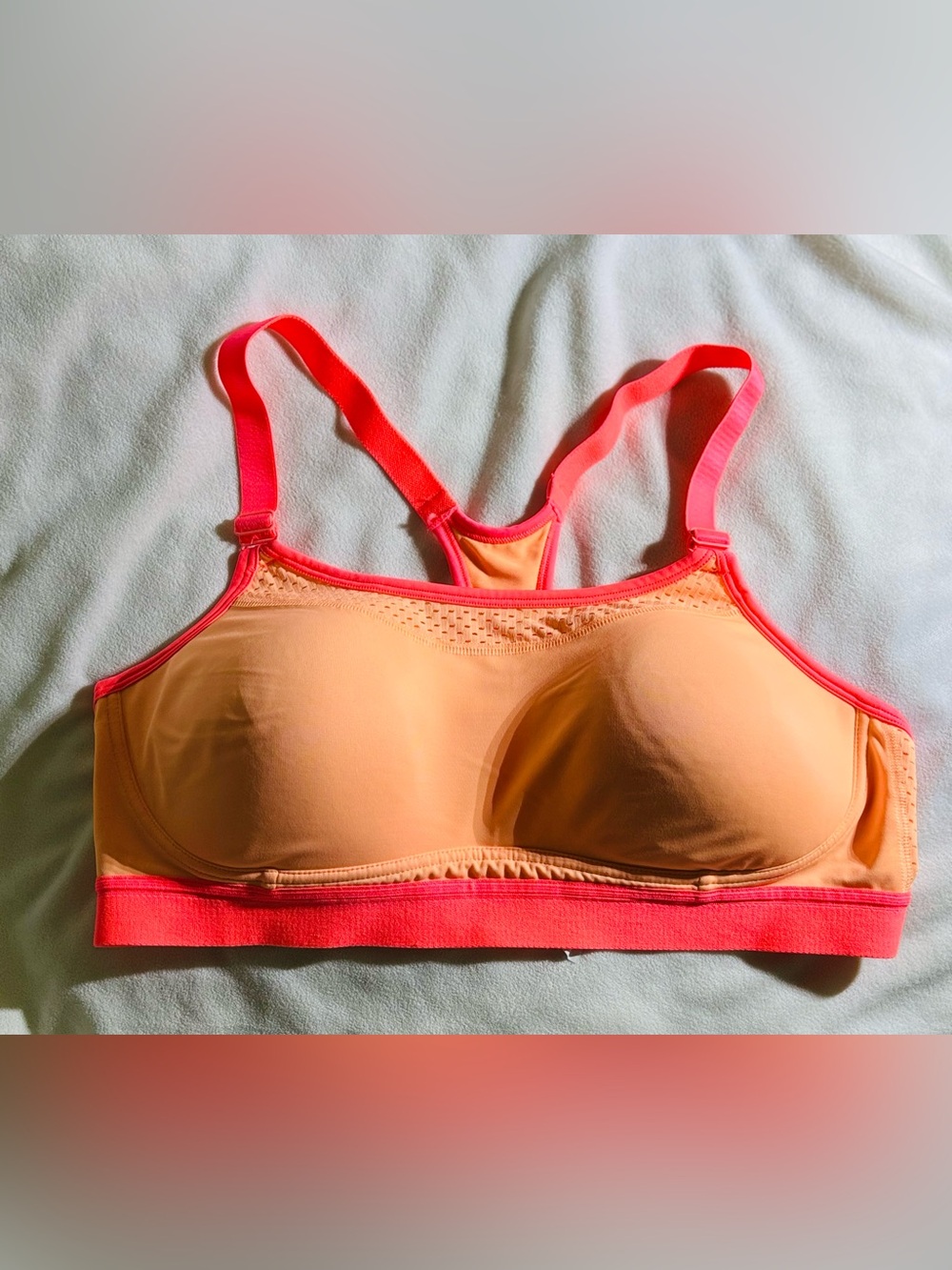 Champion Peach & Coral Wireless Sports Bra